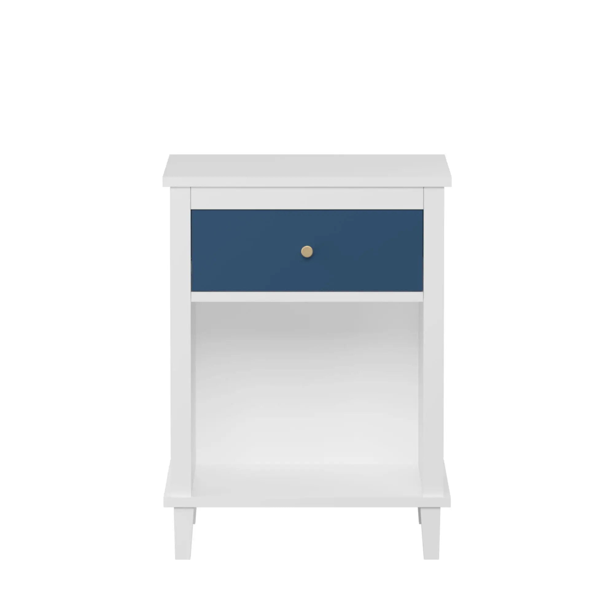Nightstand With 1 Drawer 1 Shelf