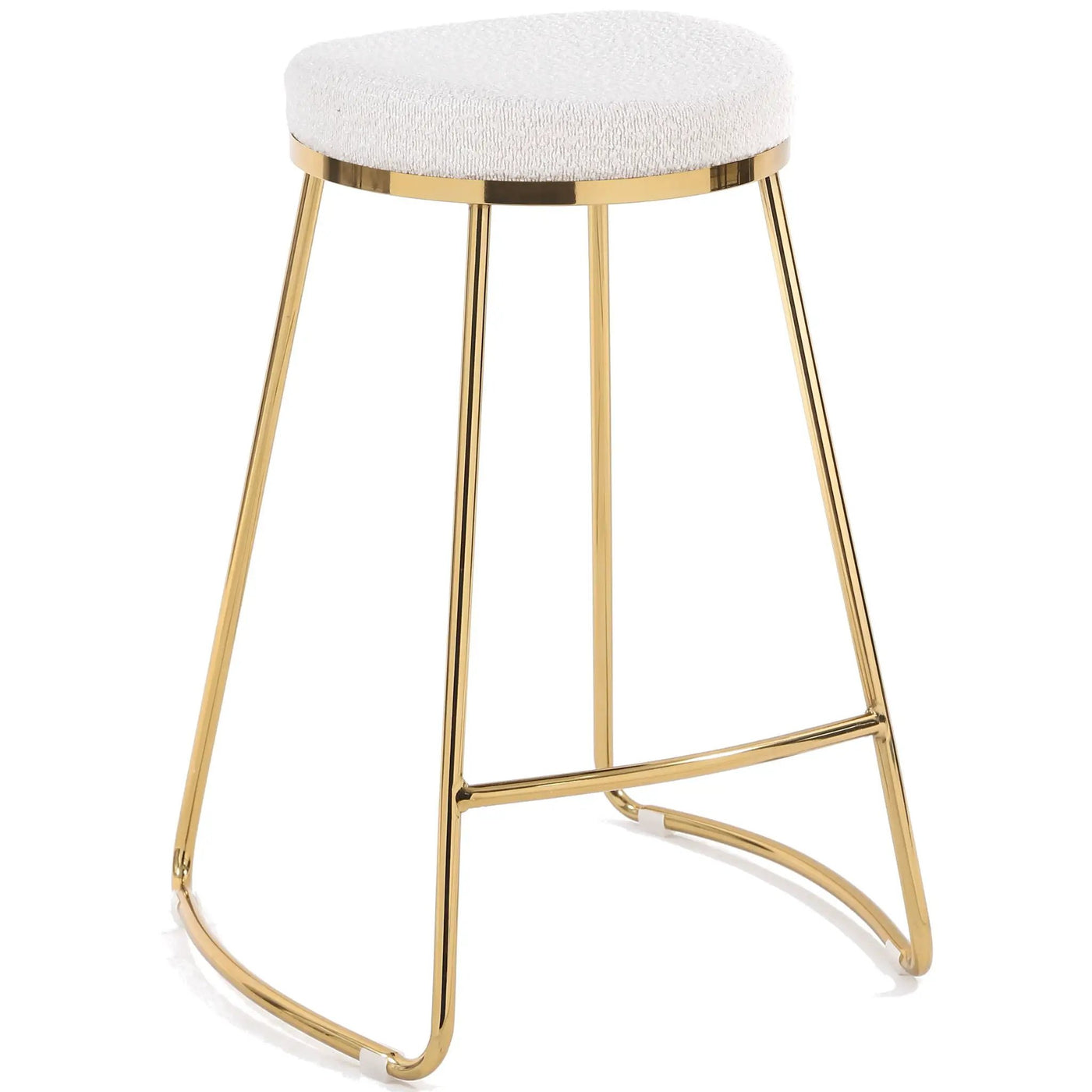 Jane - 26" Mid-Century Modern Luxury Upholstered Stool by Unique Piece Furniture