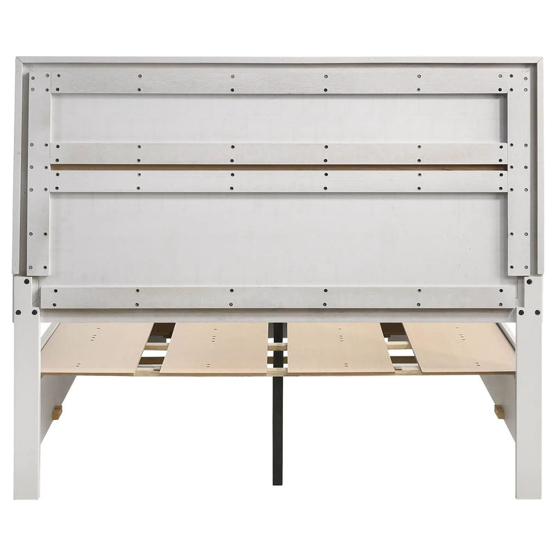 Miranda 51-inch Wood Full Storage Panel Bed White by Unique Piece Furniture