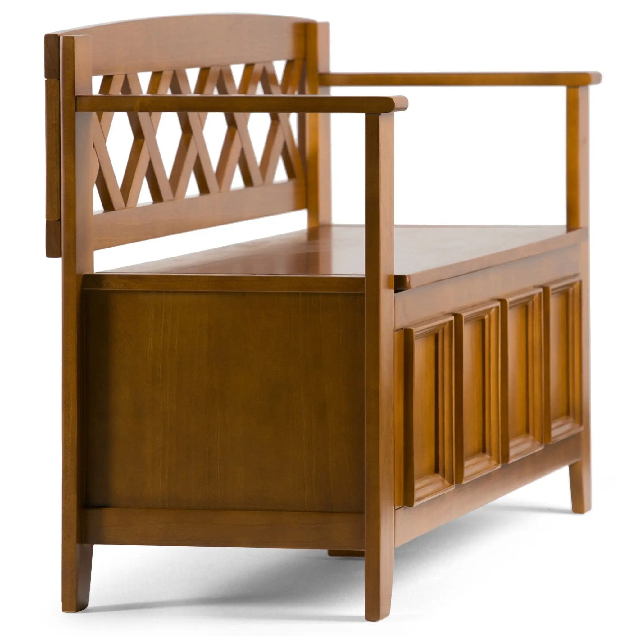 Amherst - Handcrafted Entryway Storage Bench by Unique Piece Furniture