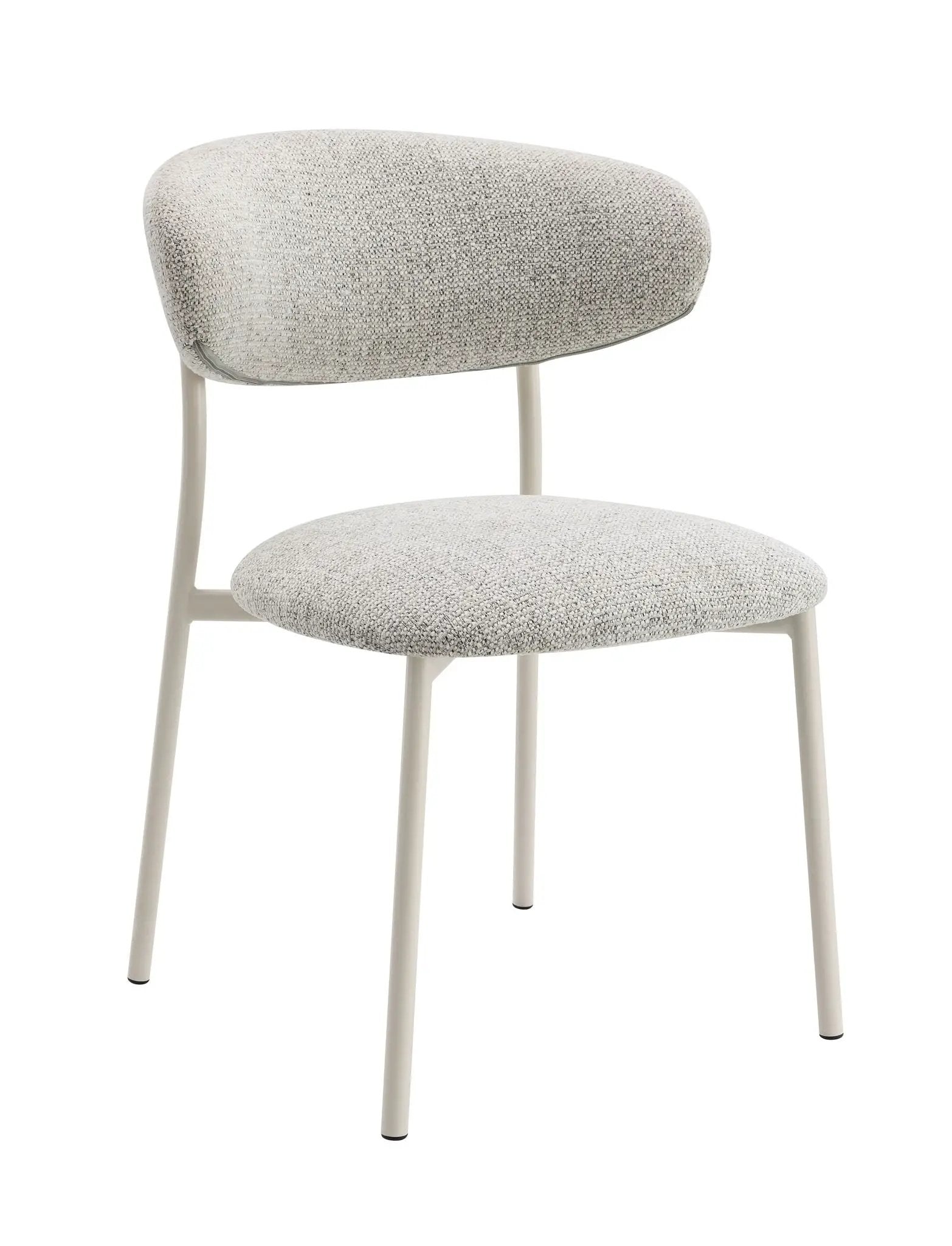 Kalam - Fabric Side Chair (Set of 2) - Light Gray by Unique Piece Furniture