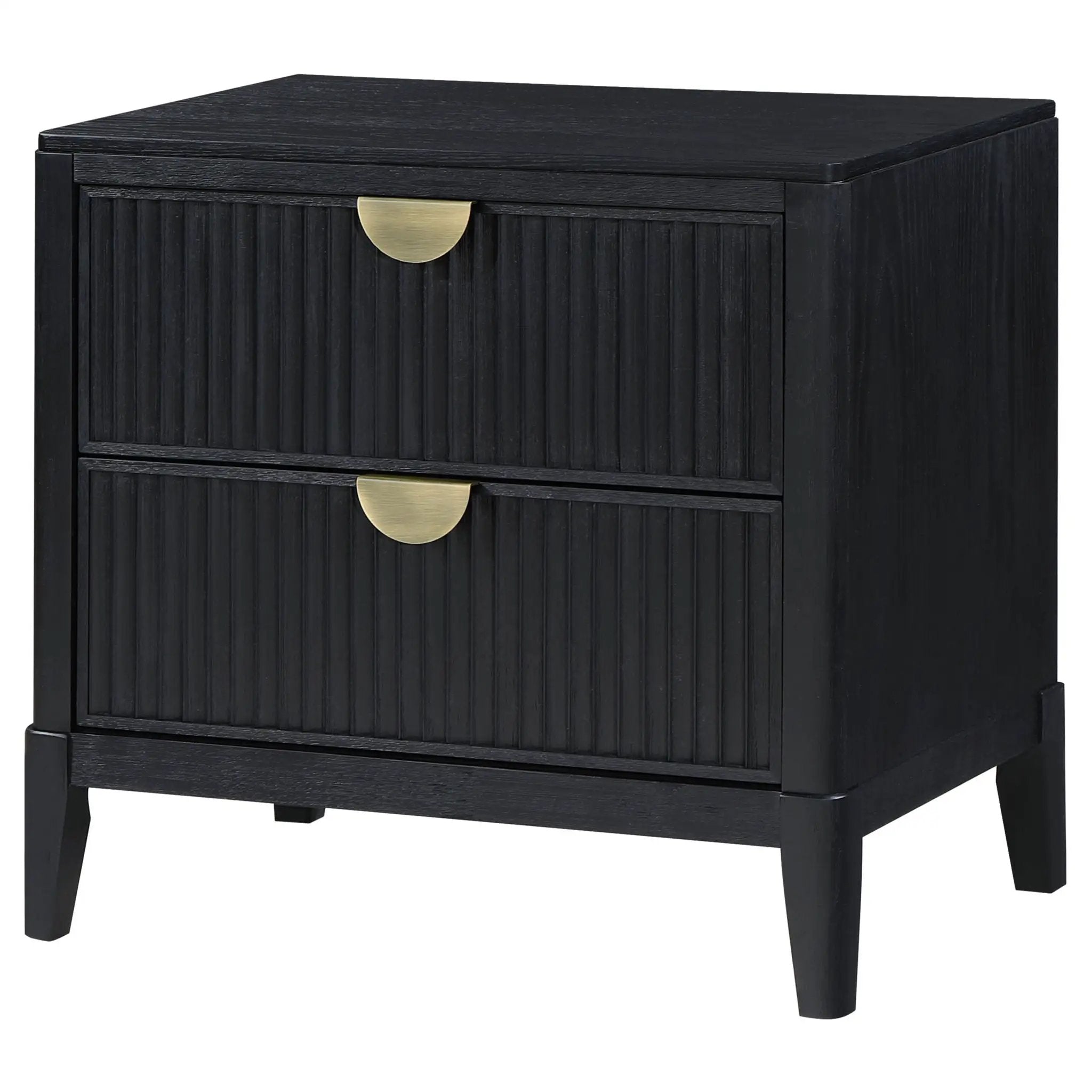 Brookmead 2-drawer Nightstand Black by Unique Piece Furniture