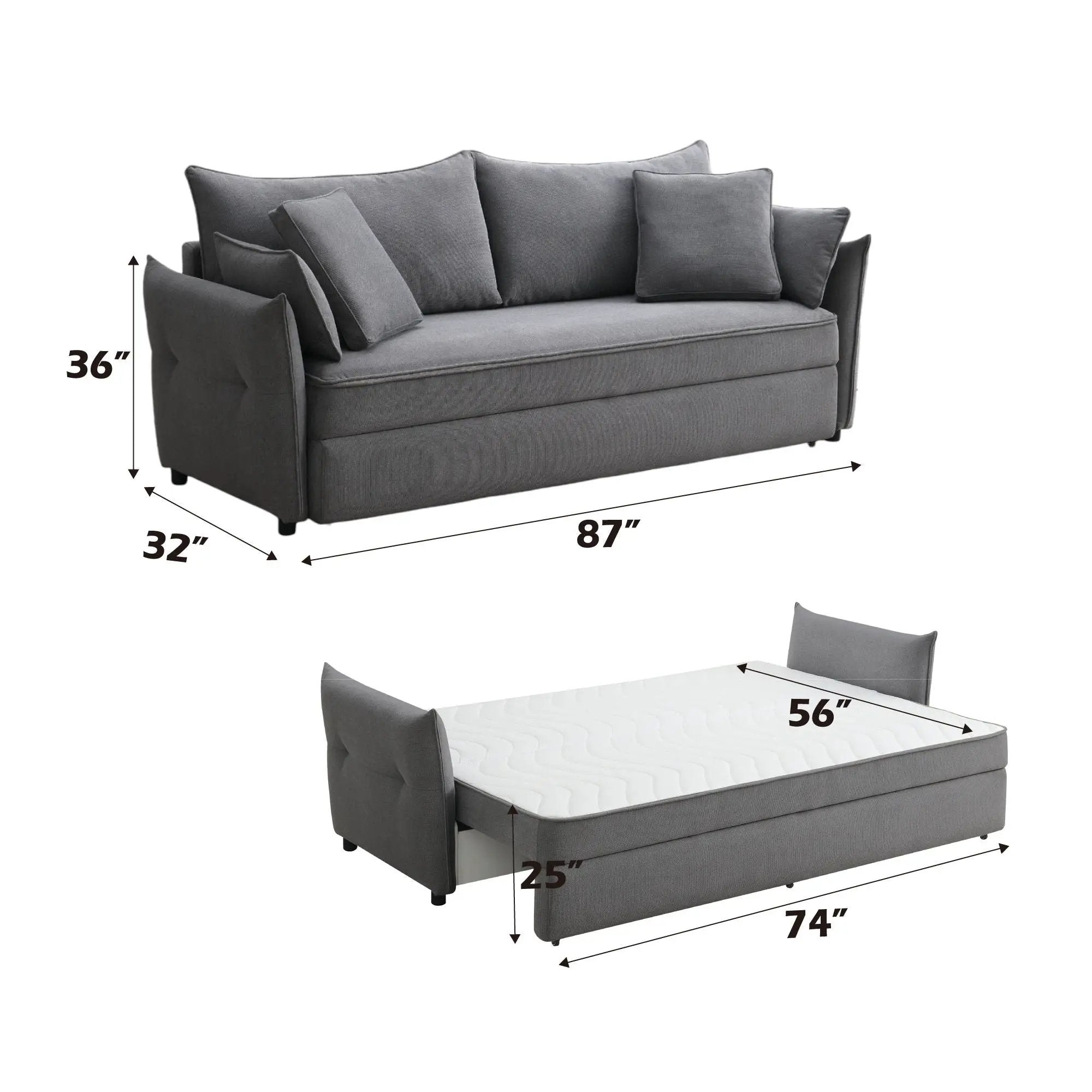 Irina - Pull Out Sleep With Storage by Unique Piece Furniture