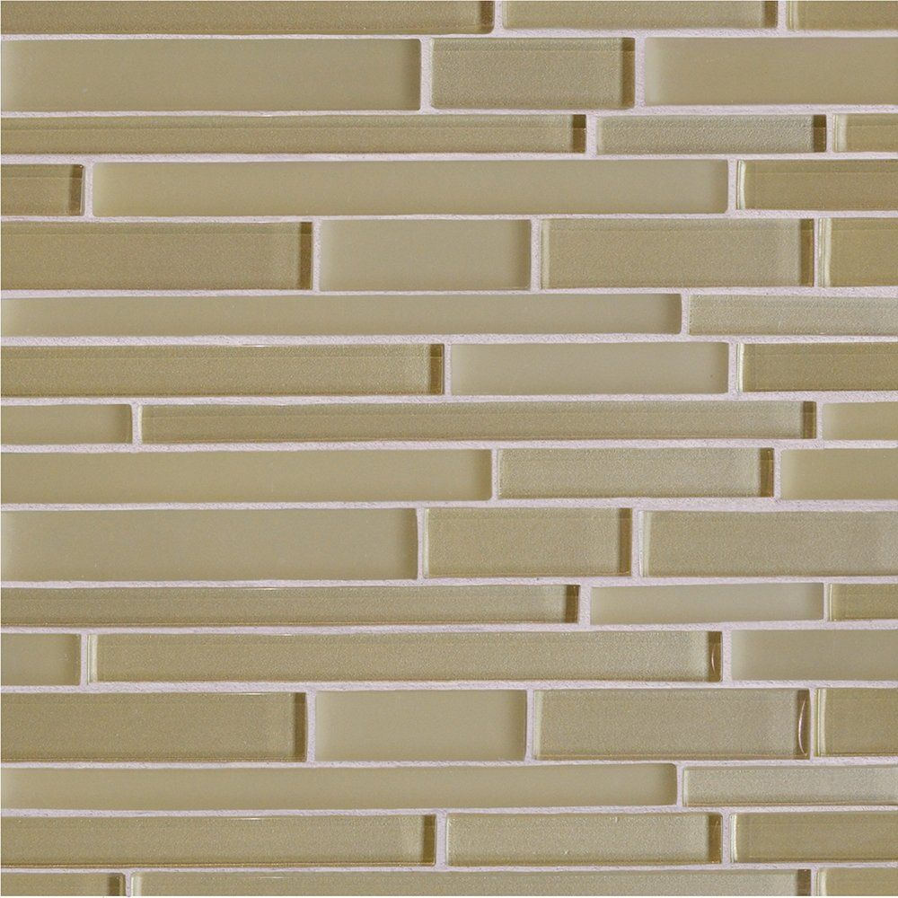 Cedro Gloss/Matte Interlocking Slides Glass Mosaics 12x12 Glass Gloss/Matte 12x12 Mosaics
