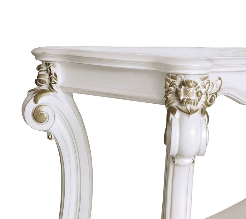 Vendome - Antique Sofa Table - White by Unique Piece Furniture