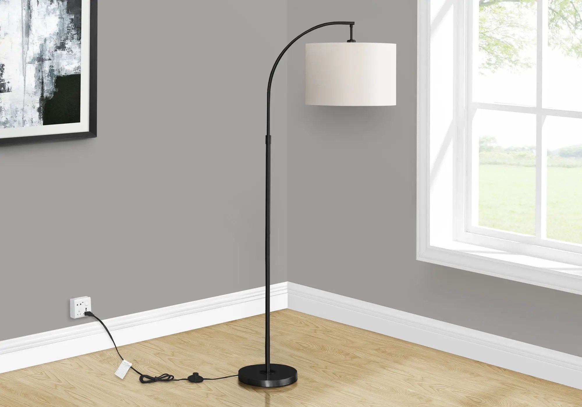 Contemporary Design Floor Lamp Lighting by Unique Piece Furniture