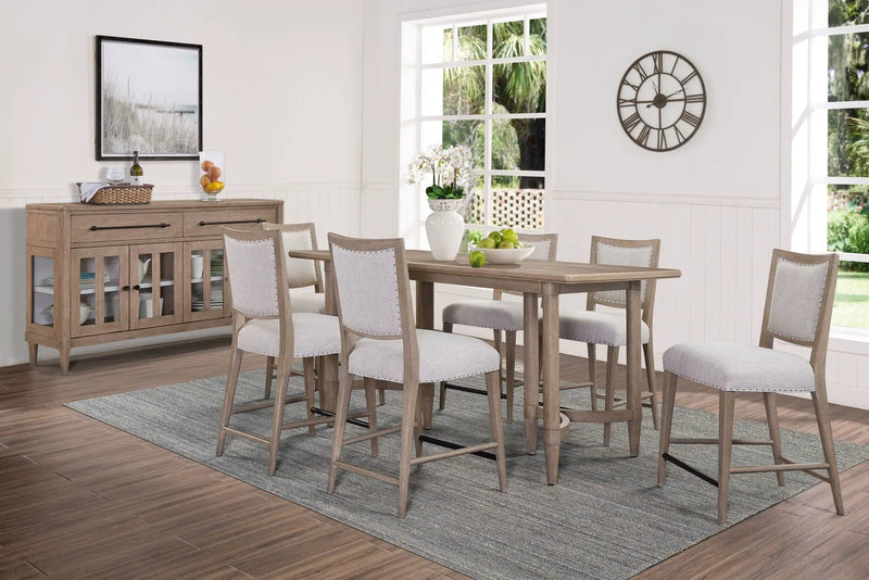 Counter Stool Colored (Set of 2) - Sand by Unique Piece Furniture
