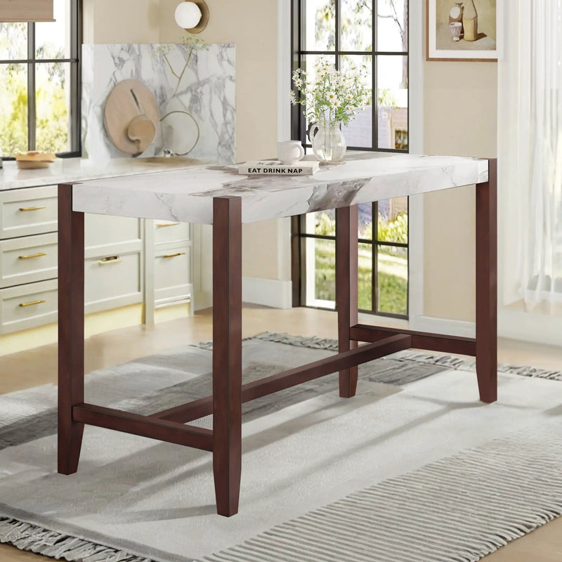 Counter Height Bar Table For Kitchen by Unique Piece Furniture