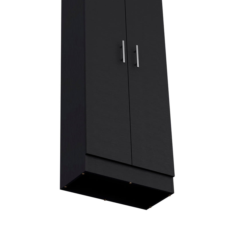Clinton - Pantry Cabinet Kitchen Storage - Black by Unique Piece Furniture