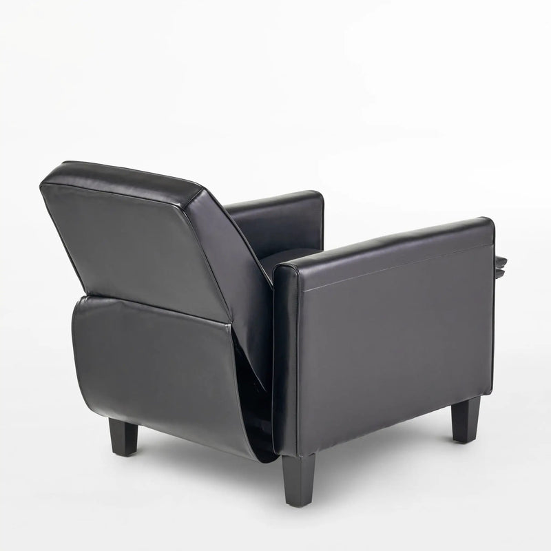Upholstered Push Back Recliner Chair For Living Room by HouseOfZazla