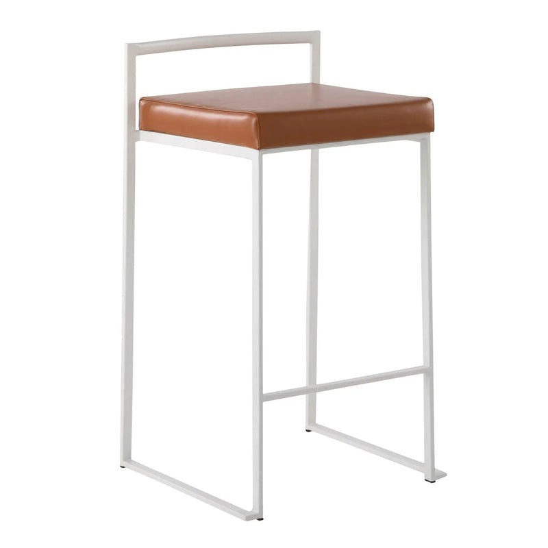 Fuji - Simple Elegance, Contemporary Stackable Counter Stool by HouseOfZazla