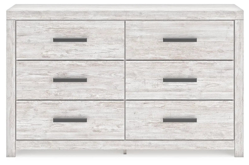 Cayboni - Six Drawer Dresser - Whitewash by Unique Piece Furniture