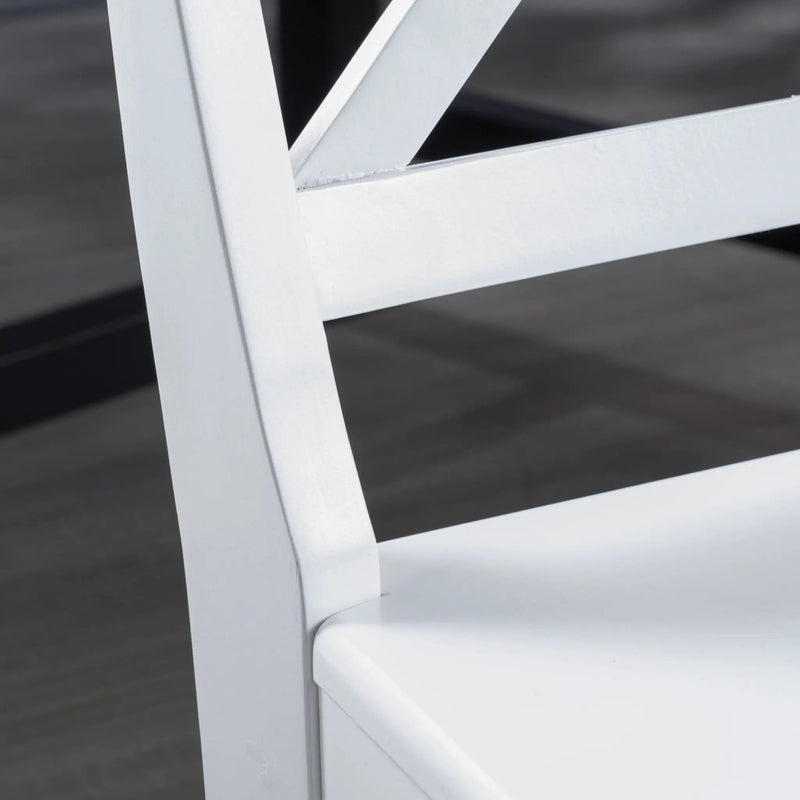 Plethora - Dining Chair With X Shaped Back (Set of 2) by HouseOfZazla