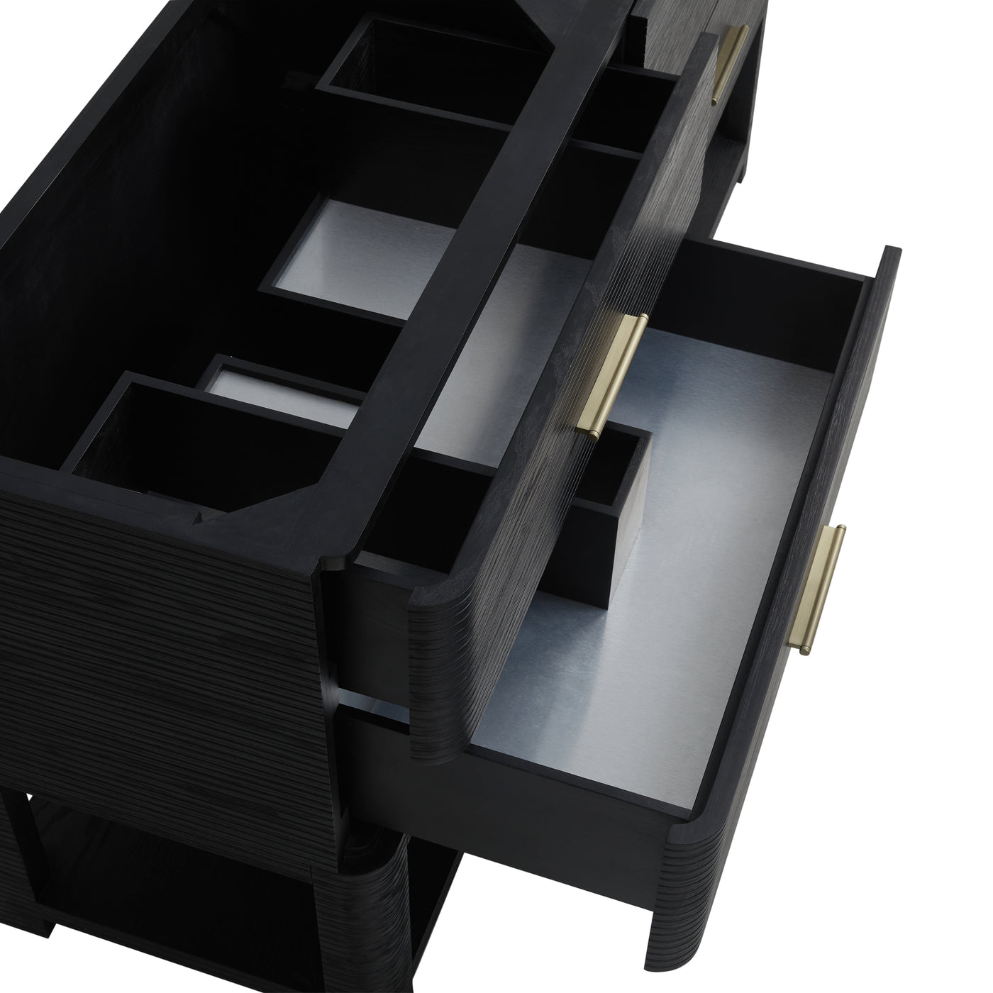 James Martin Lucian 72" Double Bathroom Vanity, Carbon Oak, view 16