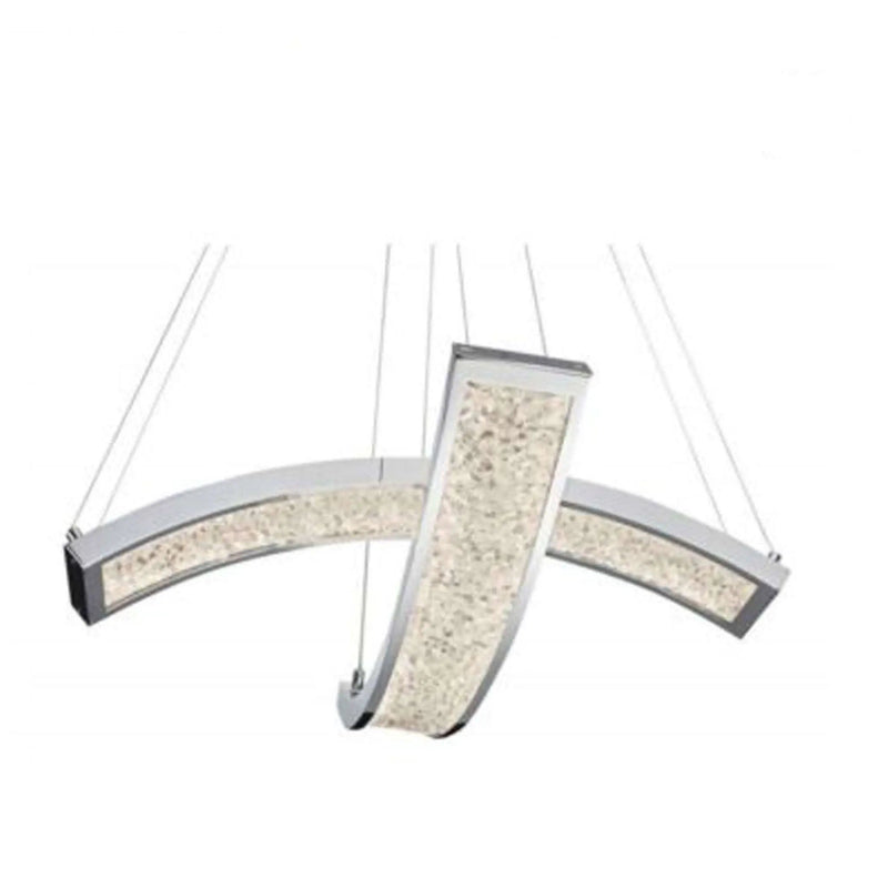 Pendant 2Lt LED by Elan 83494 in Chrome Finish by Selzalot