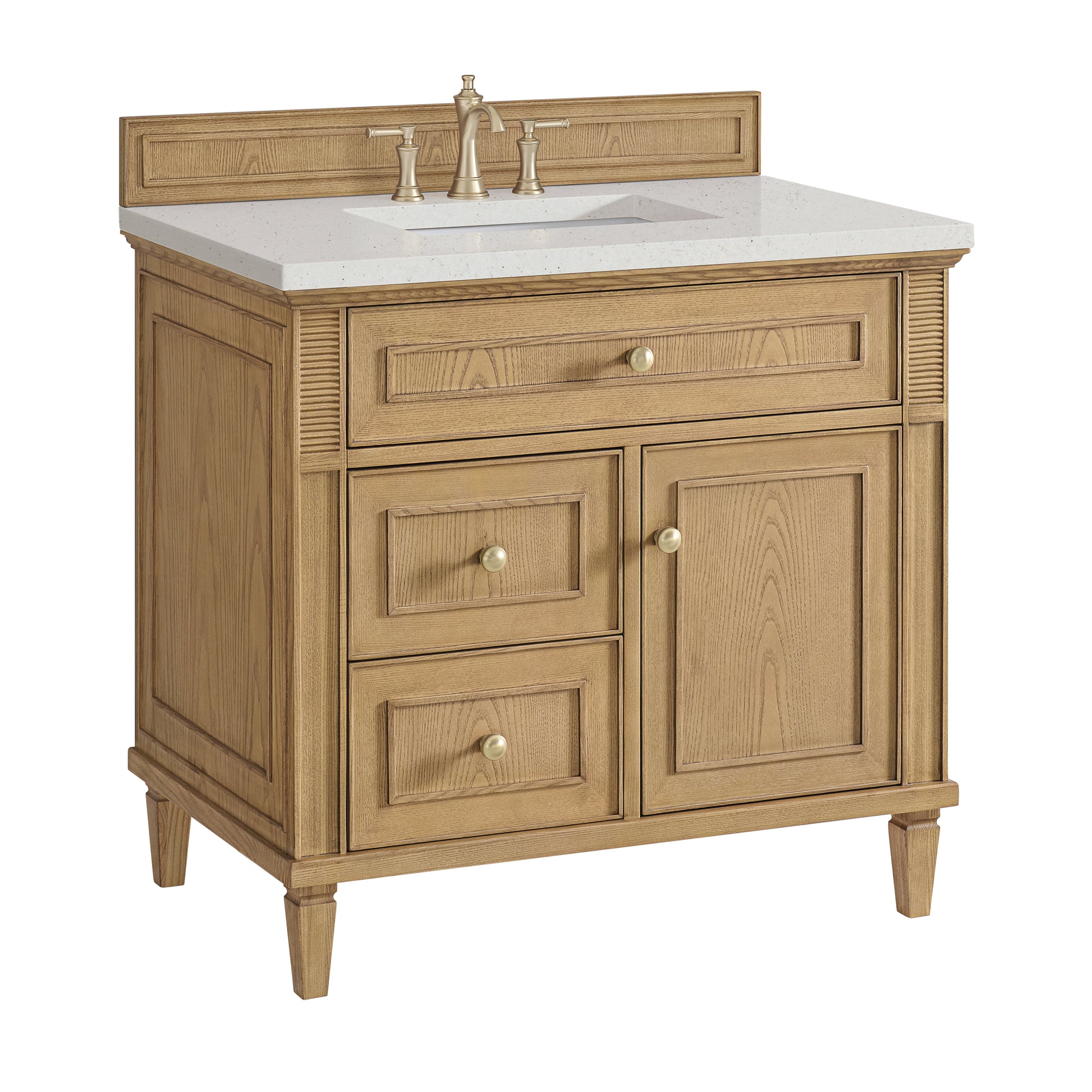 James Martin Lorelai 36" Single Bathroom Vanity, Light Natural Oak, view 30