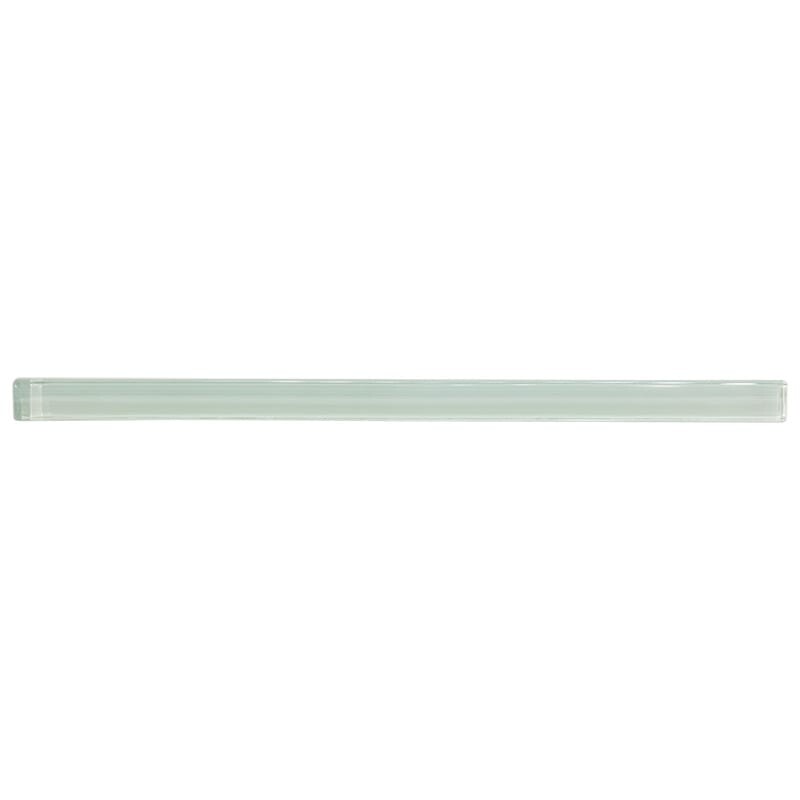 Celadon Glossy Pencil Liner Glass Moldings 1/2x9 Glass Glossy 2x8 Moldings — 3