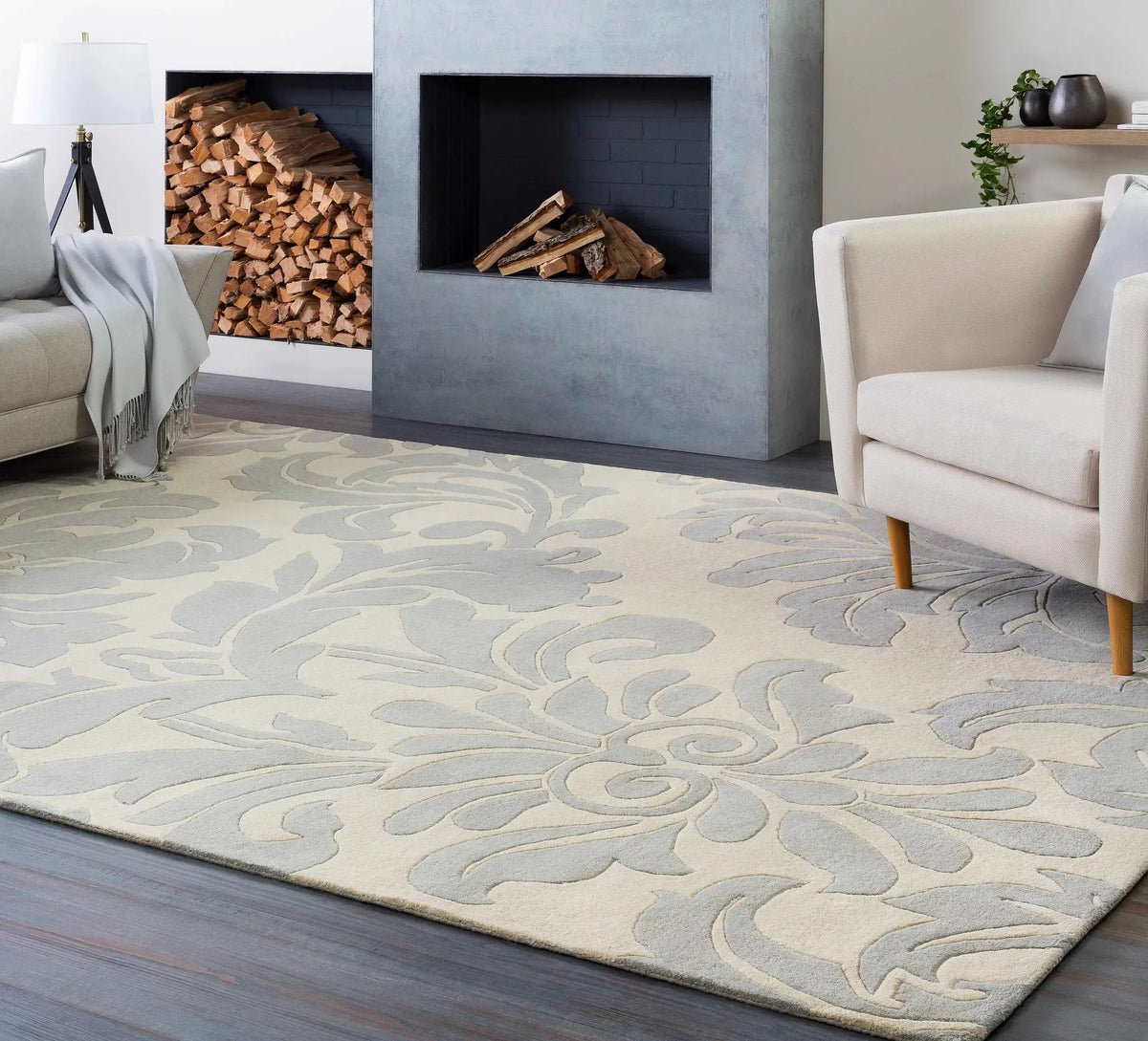 Cementon Area Rug - Clearance, installed in a room 3