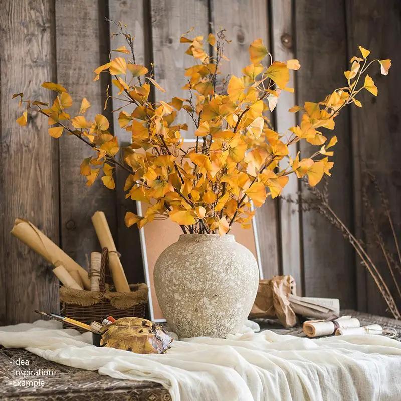 Cement Pot Pompeii Style Handmade Art Jar Pot by RusticReach