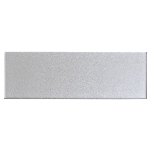 Cenere Metallic Subway Glass Tiles 3x9
