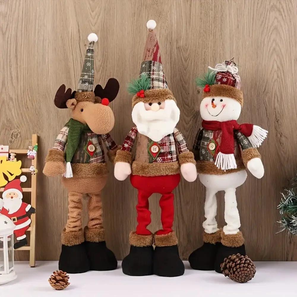 Ceramic Christmas Figurines with Santa, Snowman and Reindeer Designs by House Of Avana
