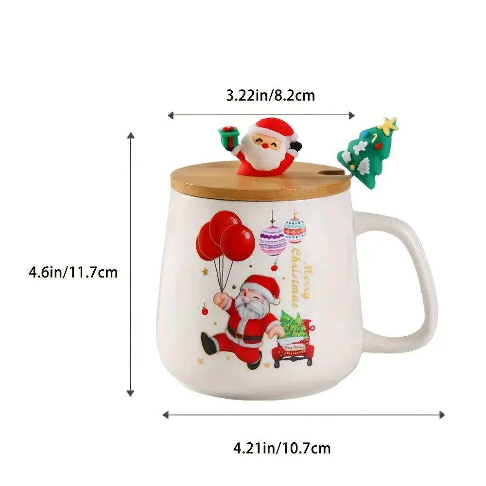 Ceramic Santa Claus Mug - Christmas Gift Set by House Of Avana