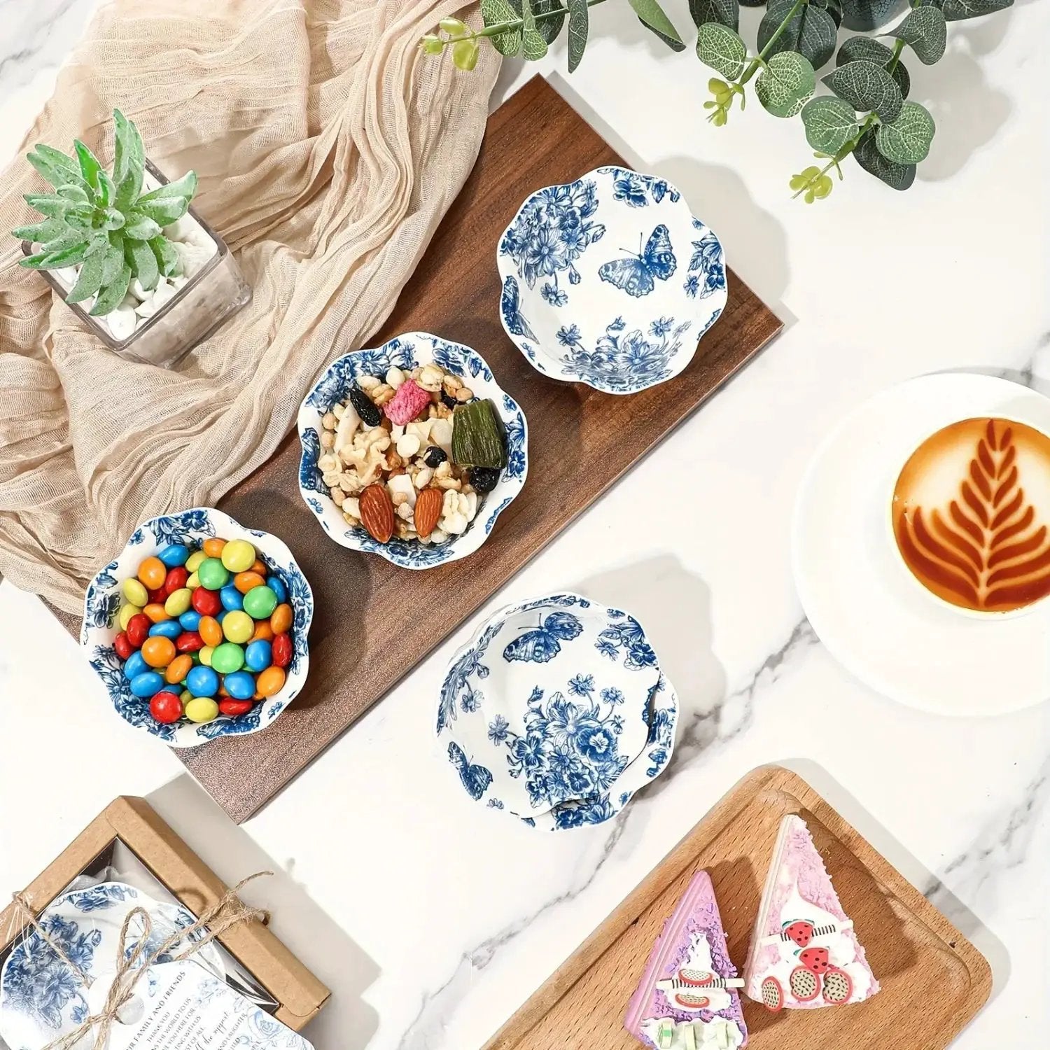 Ceramic Small Bowls 50 Pack Miniature Serving Dishes by House Of Avana