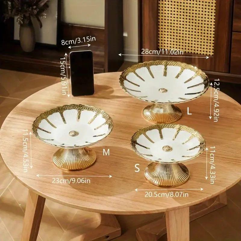 Ceramic Tray - Decorative Ceramic White by House Of Avana