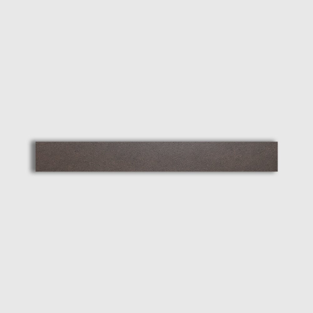 Certosa Glazed Bullnose Stone Look Porcelain Base 3x24 Porcelain Glazed 3x24 Base