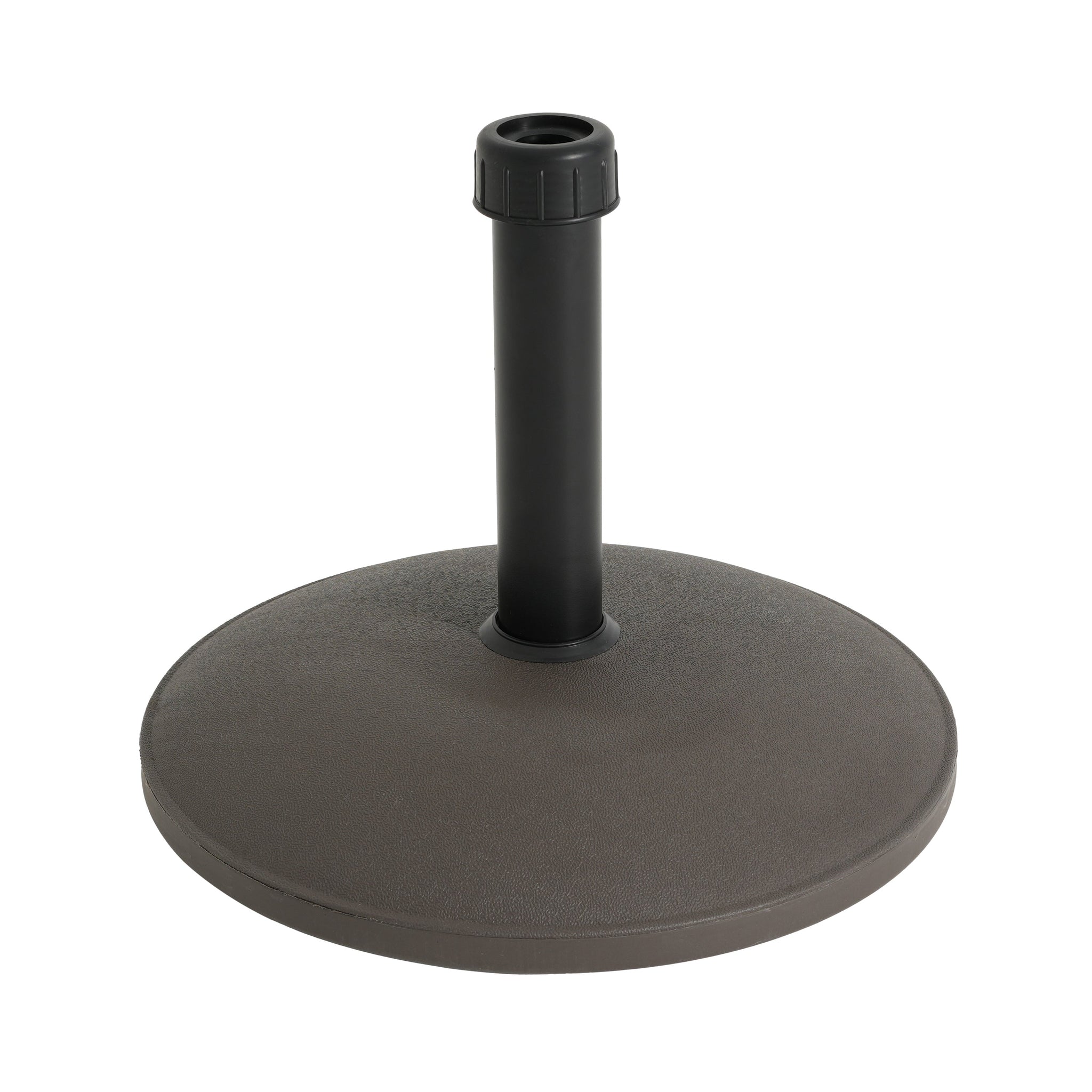 Ander Outdoor 35-pound Round Umbrella Base - Brown by HouseOfZazla