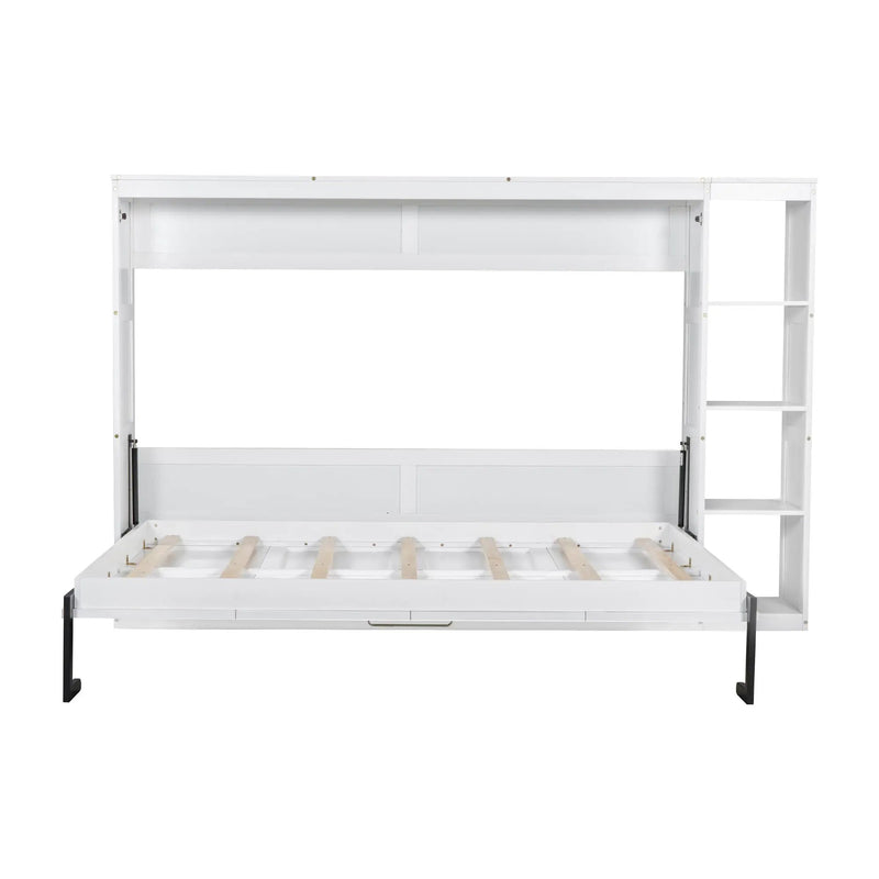 Murphy Bed With Bookshelf And Storage by HouseOfZazla