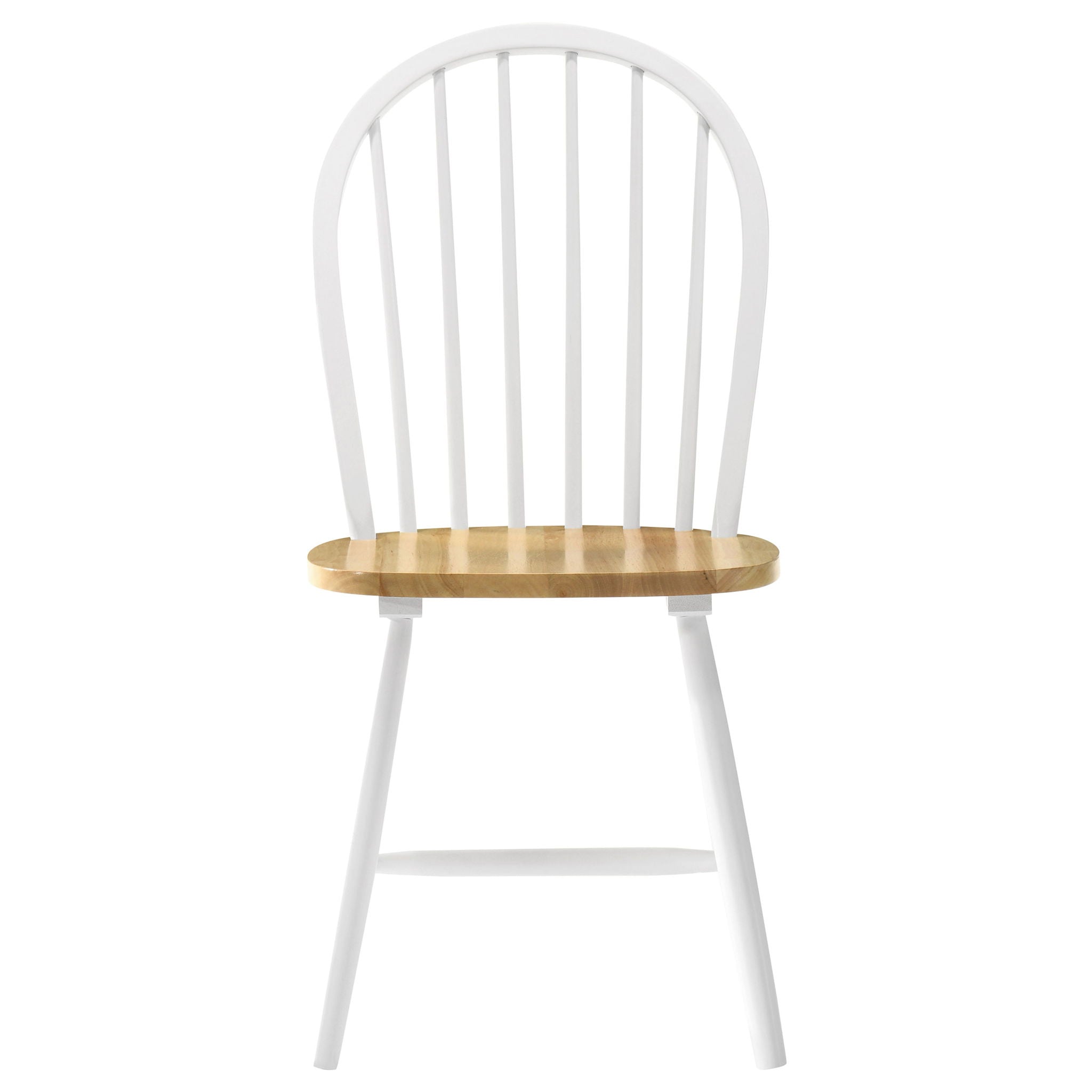 Greer - 5 Piece Dining Set With Drop Down Leaf Table And Curved Back Chairs - White by HouseOfZazla