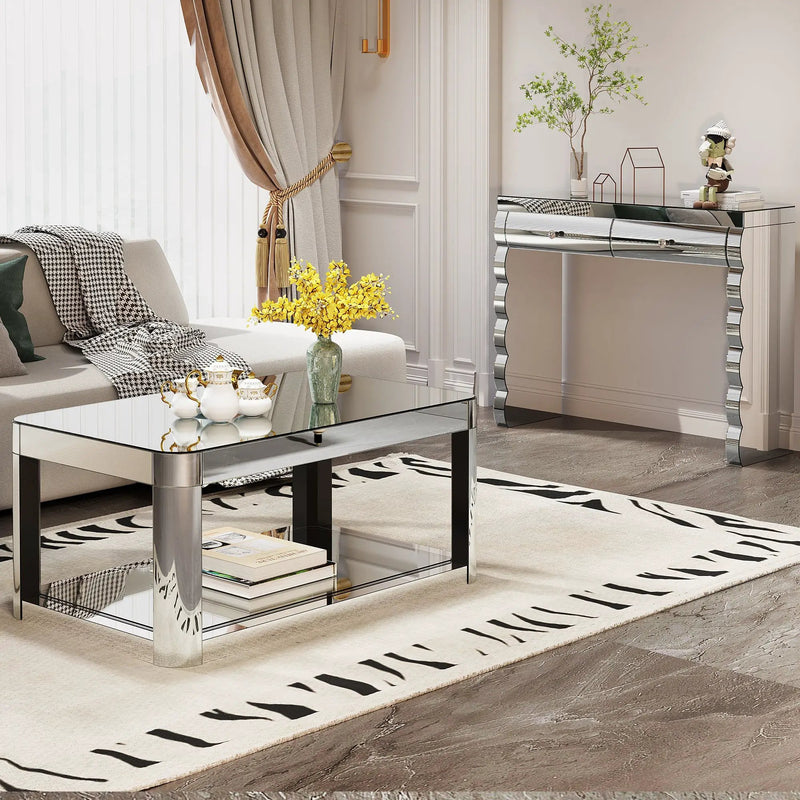 Mirror Console Table by HouseOfZazla