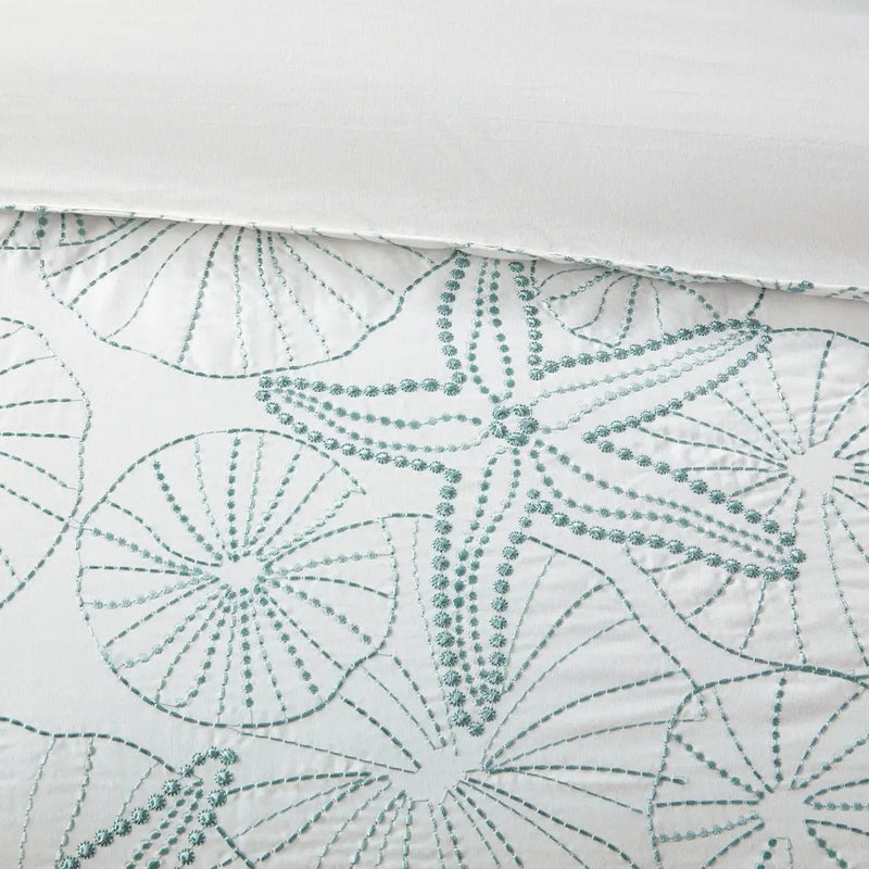 Duvet Cover Mini Set White King by HouseOfZazla