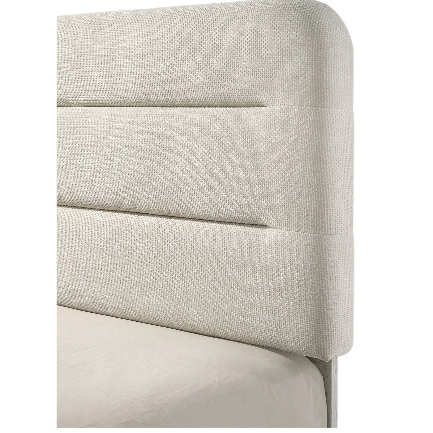 Upholstered Panel Bed, Sleek Lines by Unique Piece Furniture