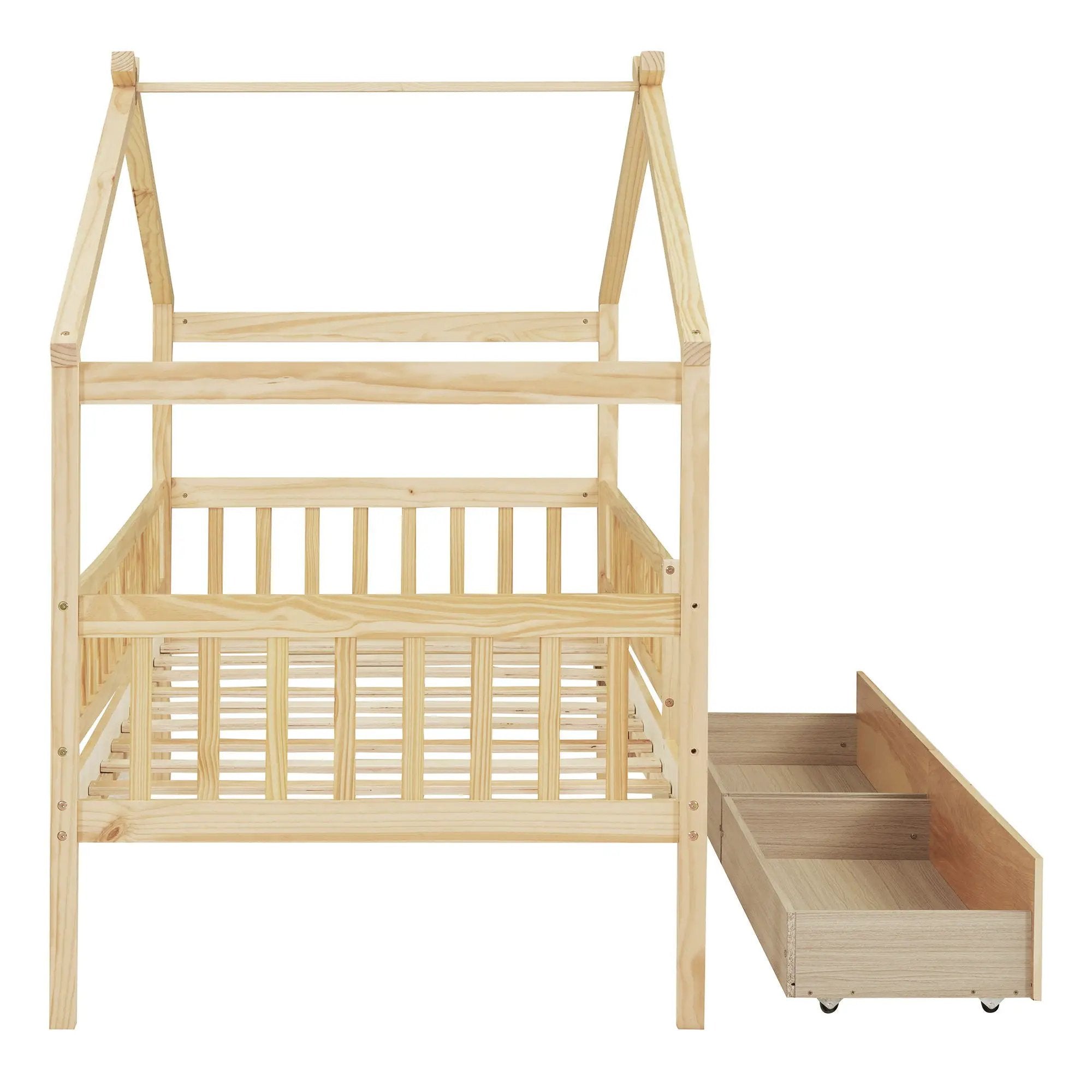 House Bed With 2 Drawers by HouseOfZazla