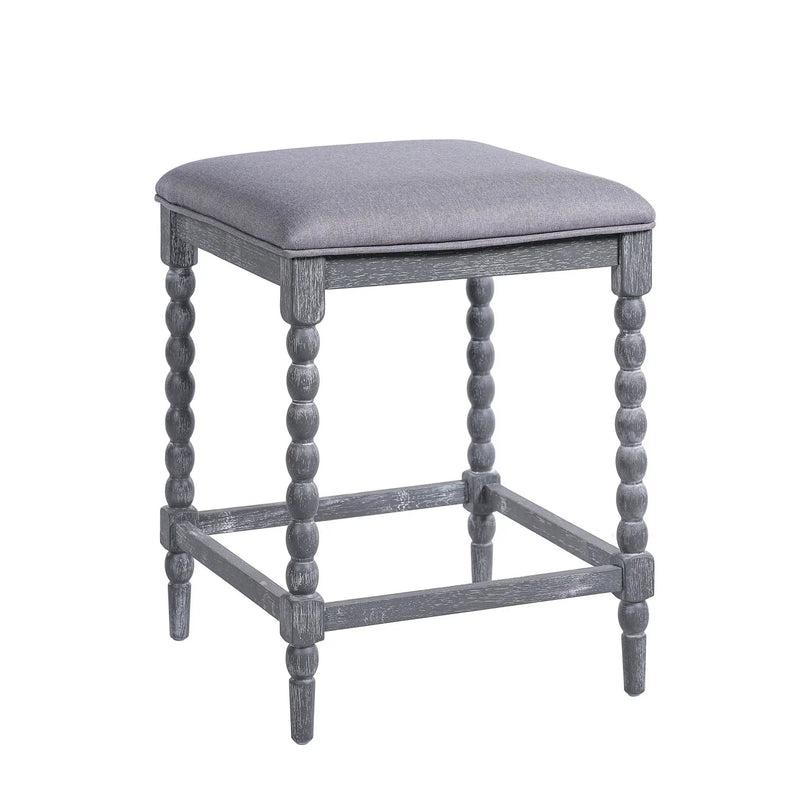 26" Counter Stools Set of 4 with Upholstered Seat by HouseOfZazla