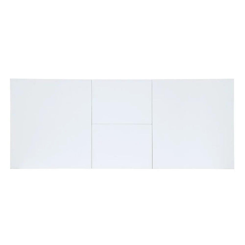 Gallegos - Dining Table With Leaf - White High Gloss by Unique Piece Furniture