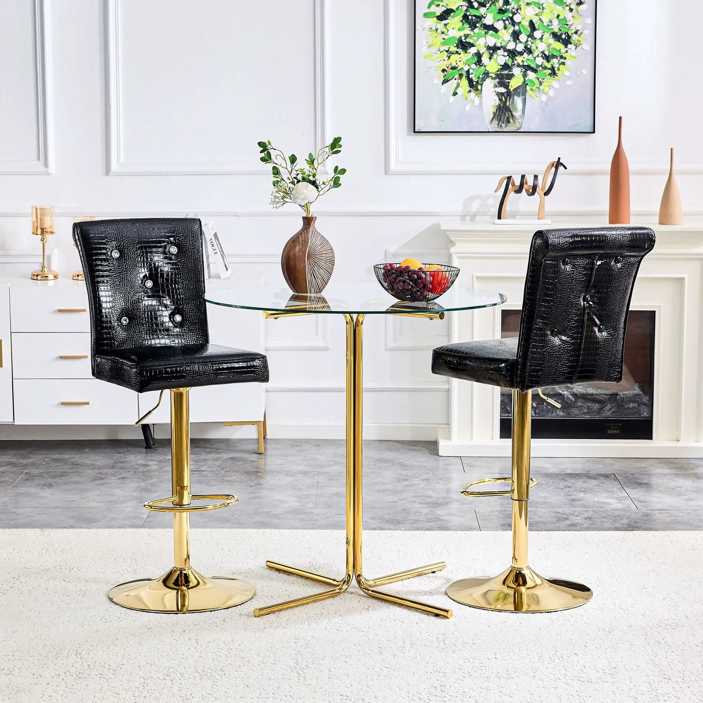 Lift Chairs, Dining Room Seating (Set of 2) by Unique Piece Furniture