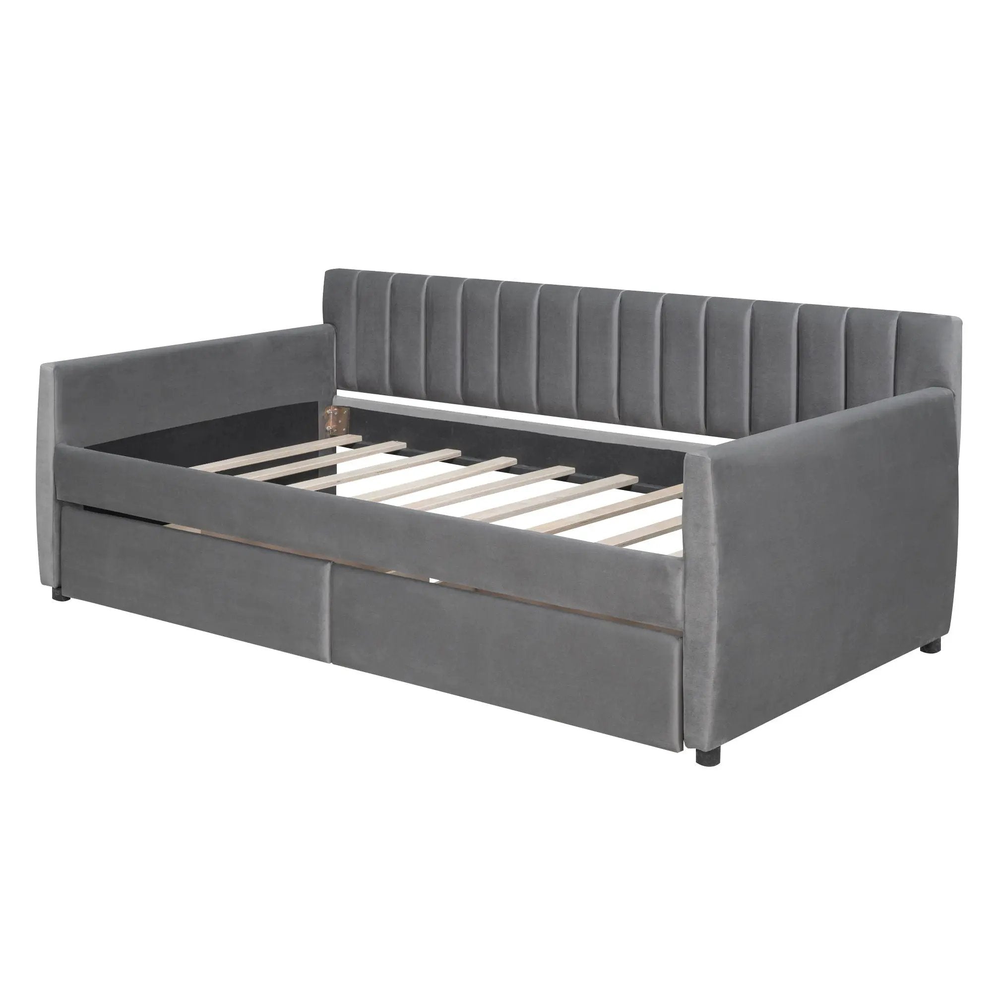 Upholstered Daybed With Slat Support by Unique Piece Furniture