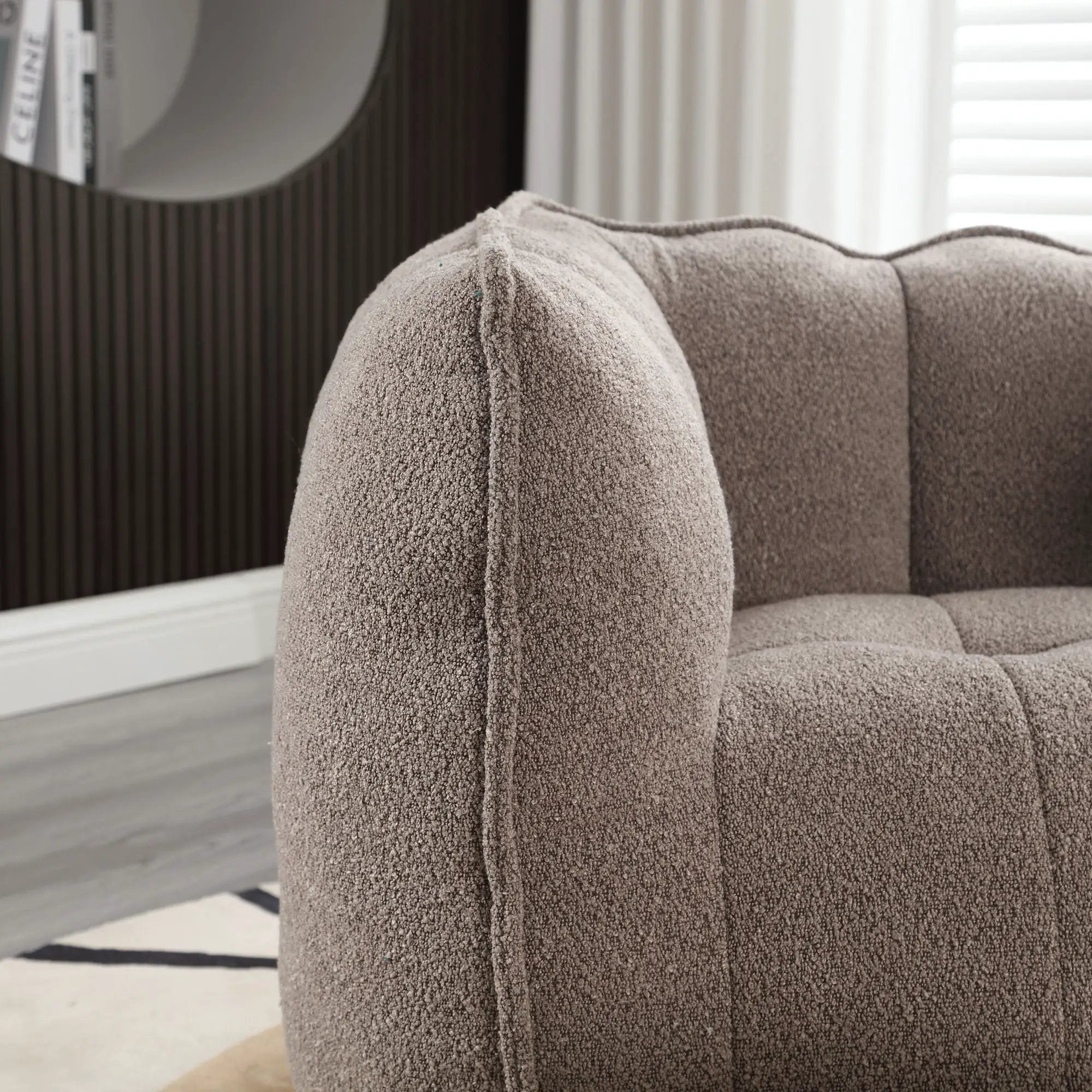 Soft Bean Bag Chair With High Resilient Foam by HouseOfZazla
