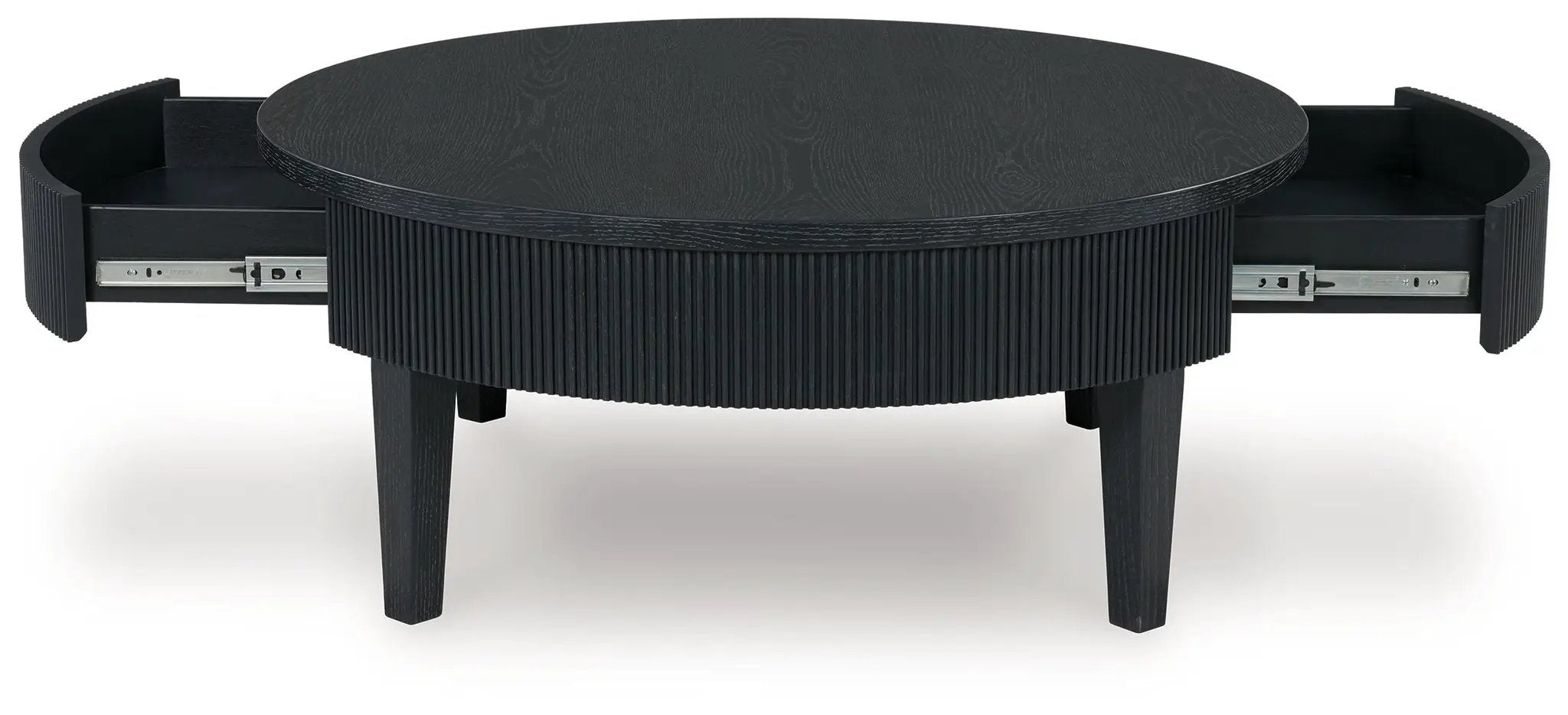 Marstream - Round Cocktail Table - Black by Unique Piece Furniture