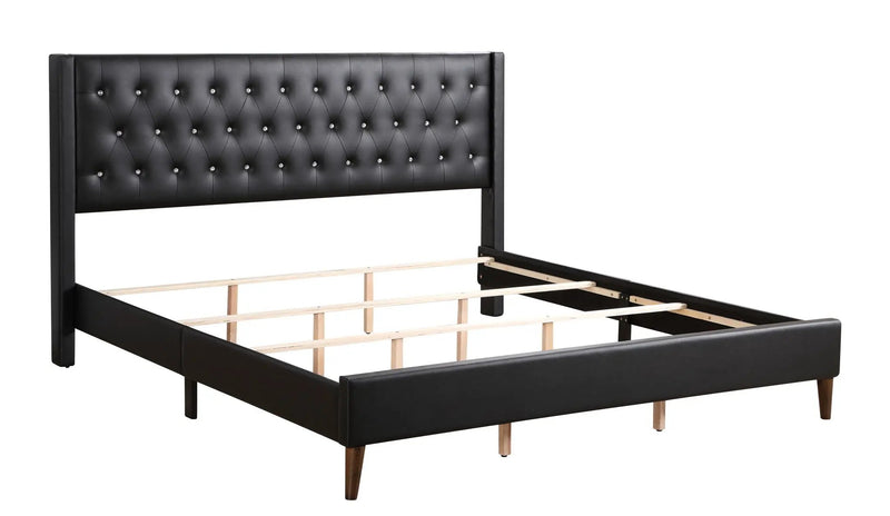 Stylish Bed For Spacious Rooms Contemporary by HouseOfZazla