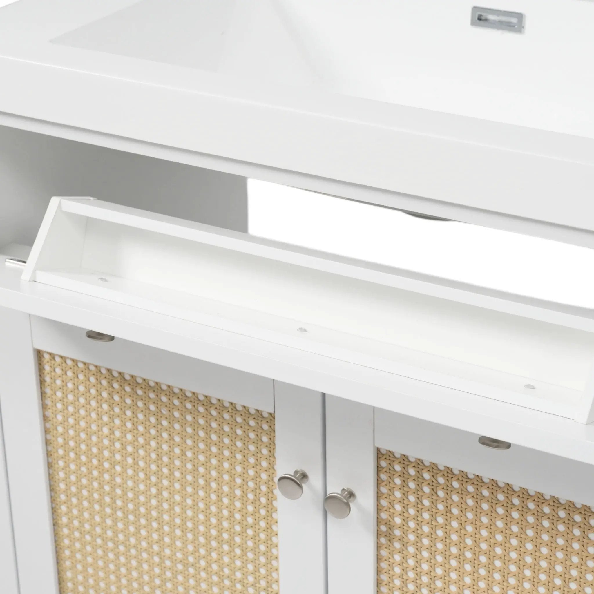 Bathroom Vanity With Double Sink, Large Storage Space by HouseOfZazla