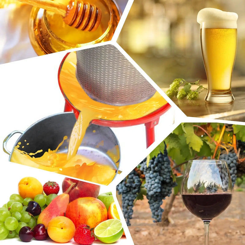 Hydraulic Fruit Wine Press With Apple Crusher - Green by HouseOfZazla