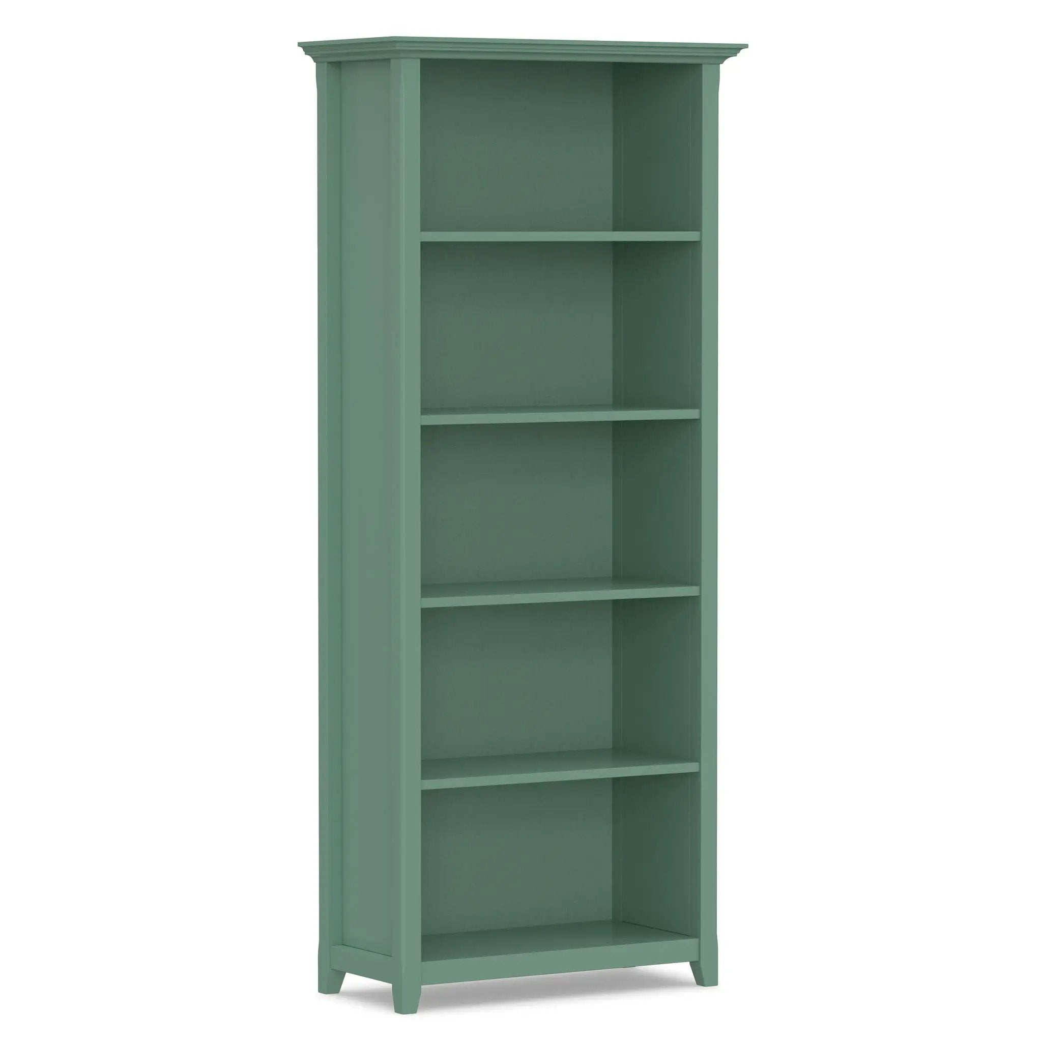 Amherst - 5 Shelf Bookcase, Handcrafted by HouseOfZazla