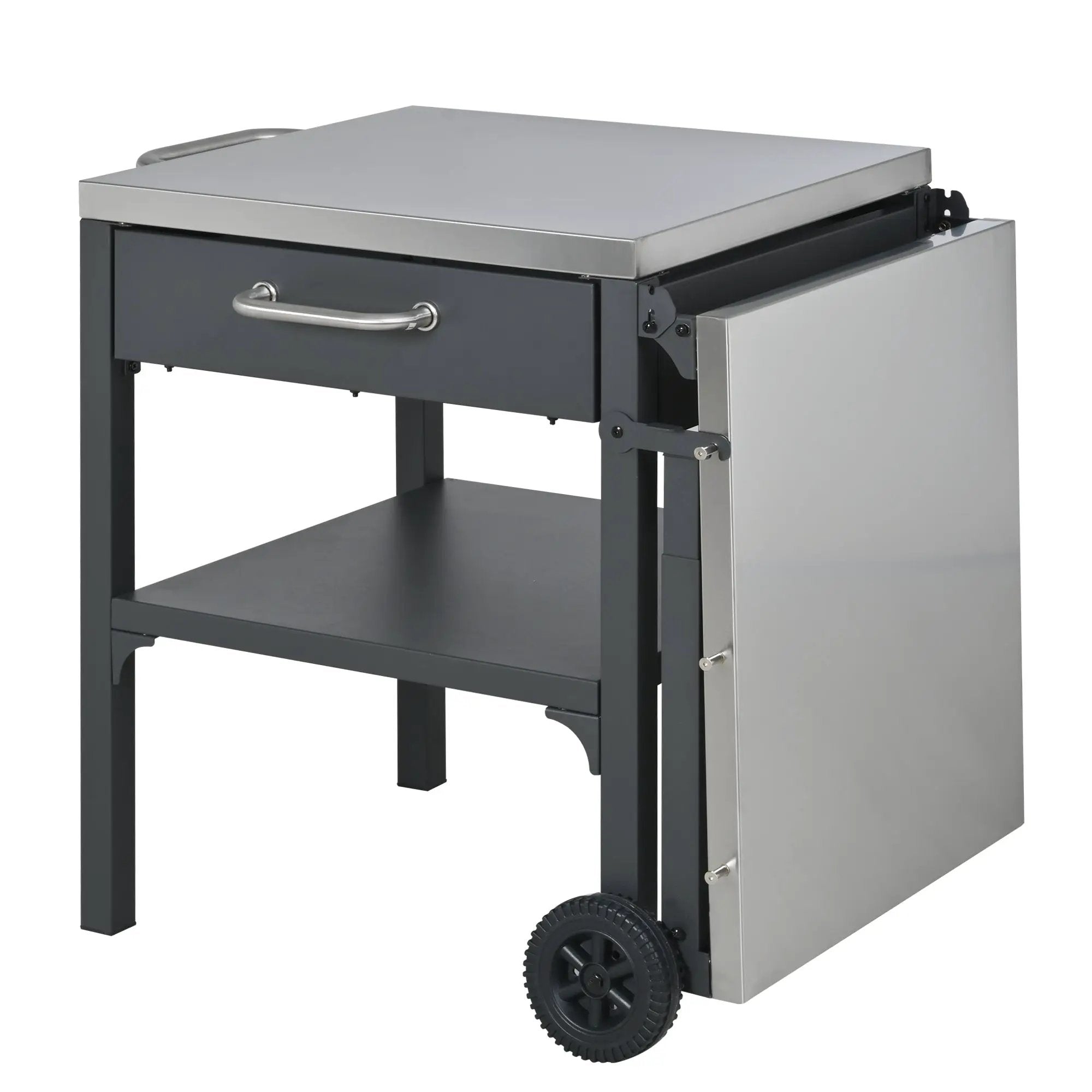 Outdoor Kitchen Cart Foldable Outdoor Prep Station by HouseOfZazla