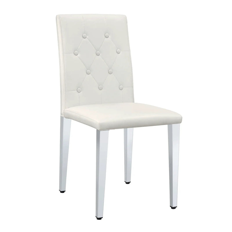 Dining Chairs With Ergonomic Buckle Backrest For Home by HouseOfZazla