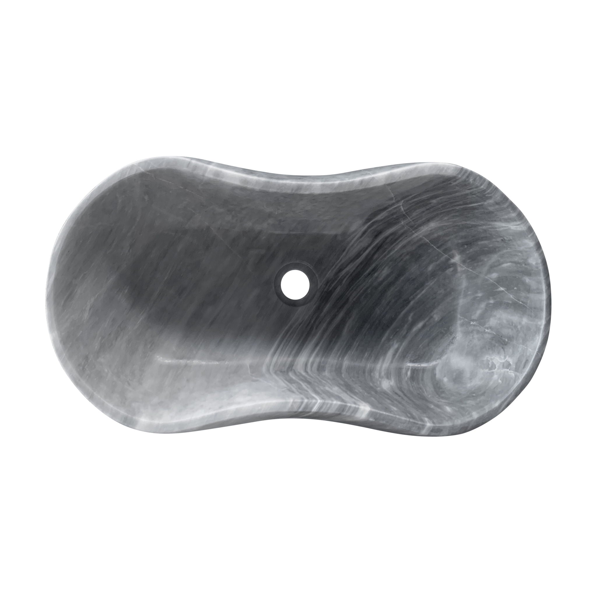 Bathroom Vessel Sink With Wavy Design by HouseOfZazla