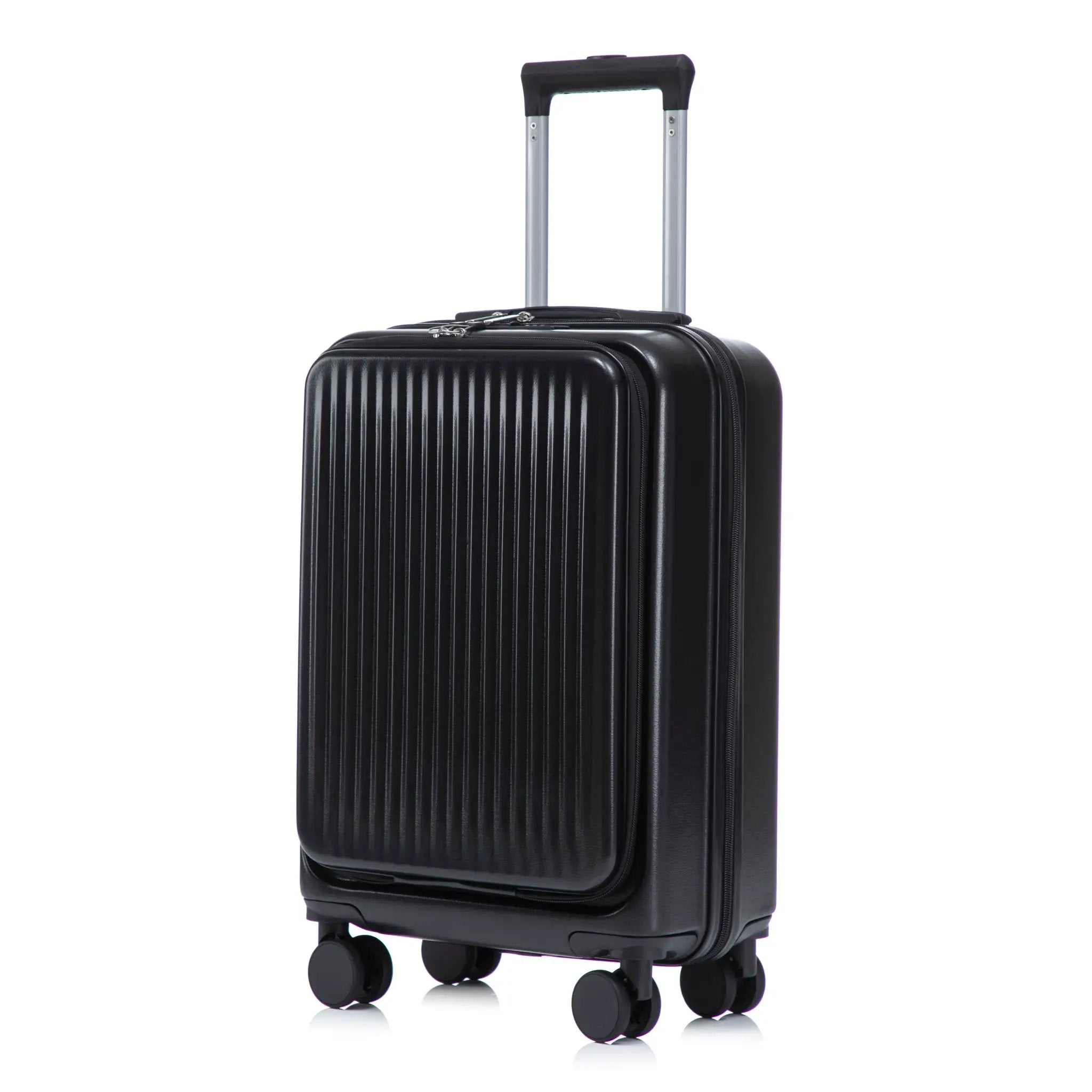 14' & 20' ABS Spinner Wheel Luggage Set with Cosmetic Case by HouseOfZazla
